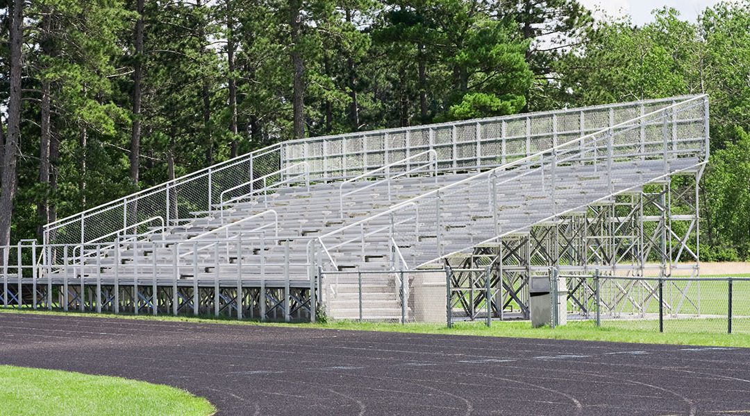 In Which Sports Fields Are Steel Tribune Used?