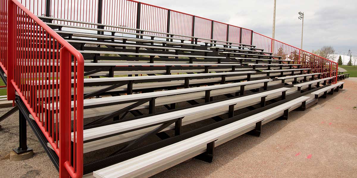 bleacher seating