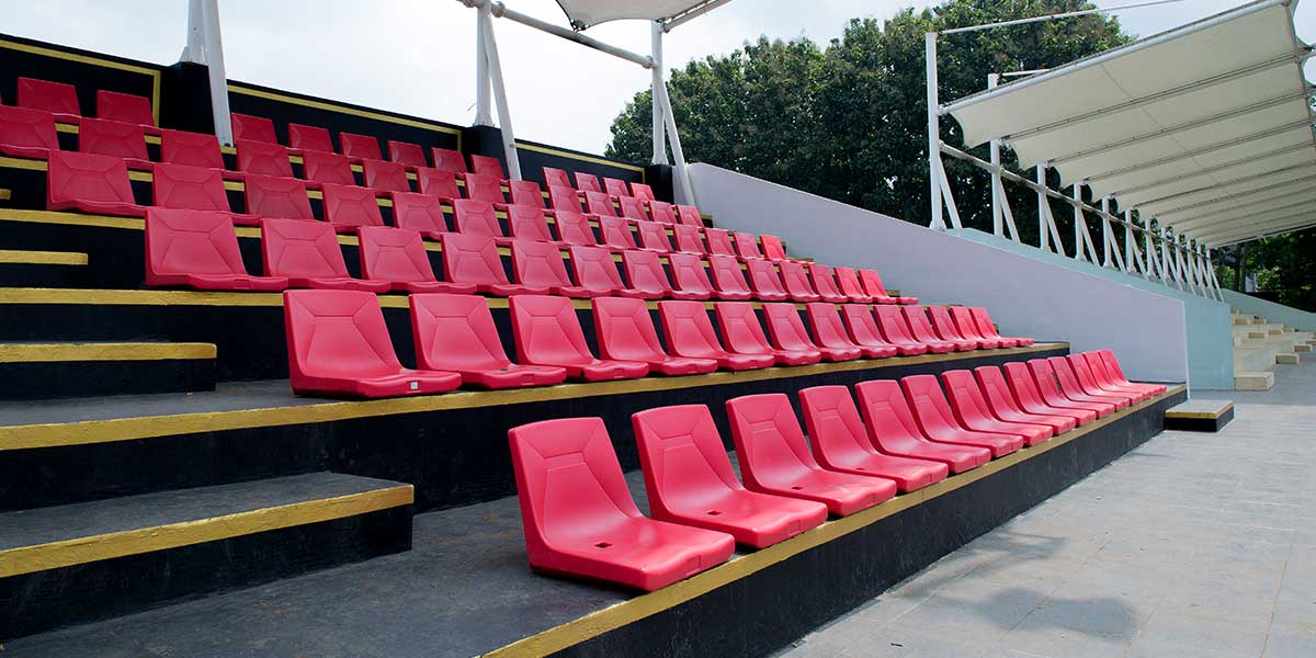 grandstand curved ceiling